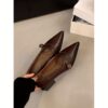 Newness City Chic Pointed Toe Flats Comfortable and stylish pointed toe flats perfect for everyday wear Shown in Color shown in image