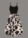 Embrace timeless elegance in the Newness Vienna Bloom Floral Print Dress This chic two piece set features a delicate floral print perfect for any occasion