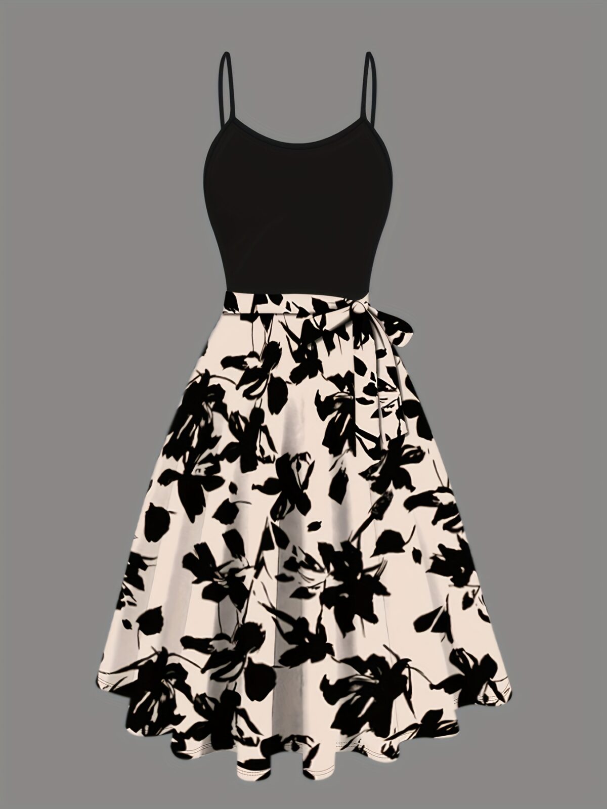 Embrace timeless elegance in the Newness Vienna Bloom Floral Print Dress This chic two piece set features a delicate floral print perfect for any occasion