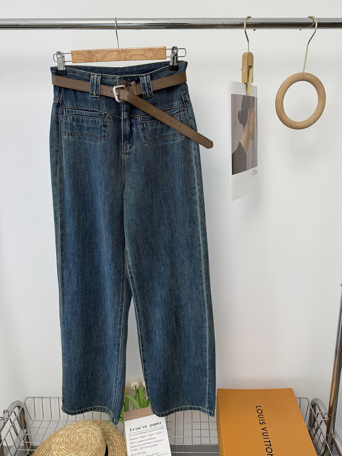Newness The Seoul Silhouette High Waisted Straight Jeans A flattering versatile pair of jeans in a classic straight leg style