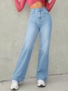 Newness Effortless Chic Stretch Straight Leg Jeans Flattering comfortable and versatile jeans in a classic straight leg style