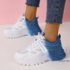 Newness Ocean Breeze Gradient Low Top Sneakers showcasing breathable comfort and modern design perfect for all season wear