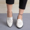 Newness Chelsea Floral Cutout Loafers Womens breathable floral loafers with cutout detailing perfect for any occasion