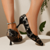 Newness Celestial Bloom Floral Stiletto Heels Chic floral stiletto heels comfortable and perfect for any occasion