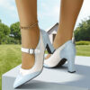 Newness Azure Breeze Light Blue Mary Janes Chic light blue mary jane heels perfect for any occasion