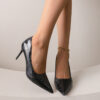 Newness Parisian Chic Stiletto Mule Heels Modern versatile and chic stiletto mule heels in a stylish design Perfect for elevating any outfit