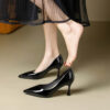 Newness Milan Pointed Stiletto Heels Elevate your style with these comfortable and confident pointed toe stiletto heels a wardrobe essential