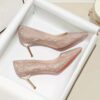 Newness Celestial Sparkle Glitter Stiletto Heels Dazzle in these glamorous glitter heels perfect for weddings parties and special occasions