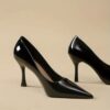 Newness Milan Pointed Stiletto Heels Elevate your style with these comfortable and confident pointed toe stiletto heels a wardrobe essential