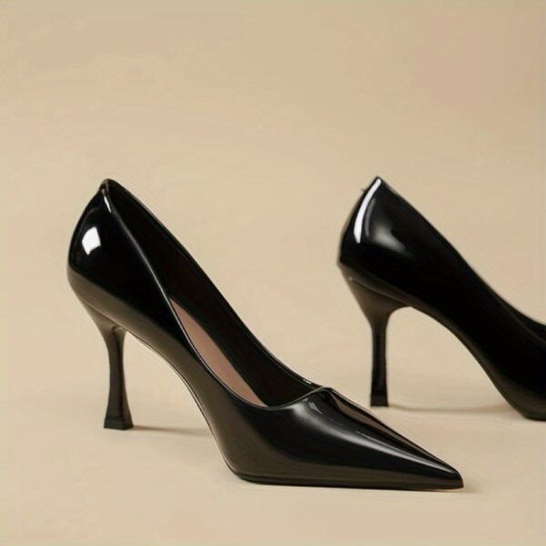 Newness Milan Pointed Stiletto Heels Elevate your style with these comfortable and confident pointed toe stiletto heels a wardrobe essential