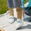 Newness City Chic White Mary Jane Heels Elevate your style with these modern and chic white Mary Jane heels perfect for any occasion