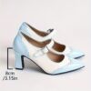 Newness Azure Breeze Light Blue Mary Janes Chic light blue mary jane heels perfect for any occasion