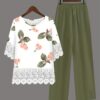 Effortlessly chic Casablanca Floral Print Two Piece Set from Newness perfect for springsummer Features a vibrant floral print