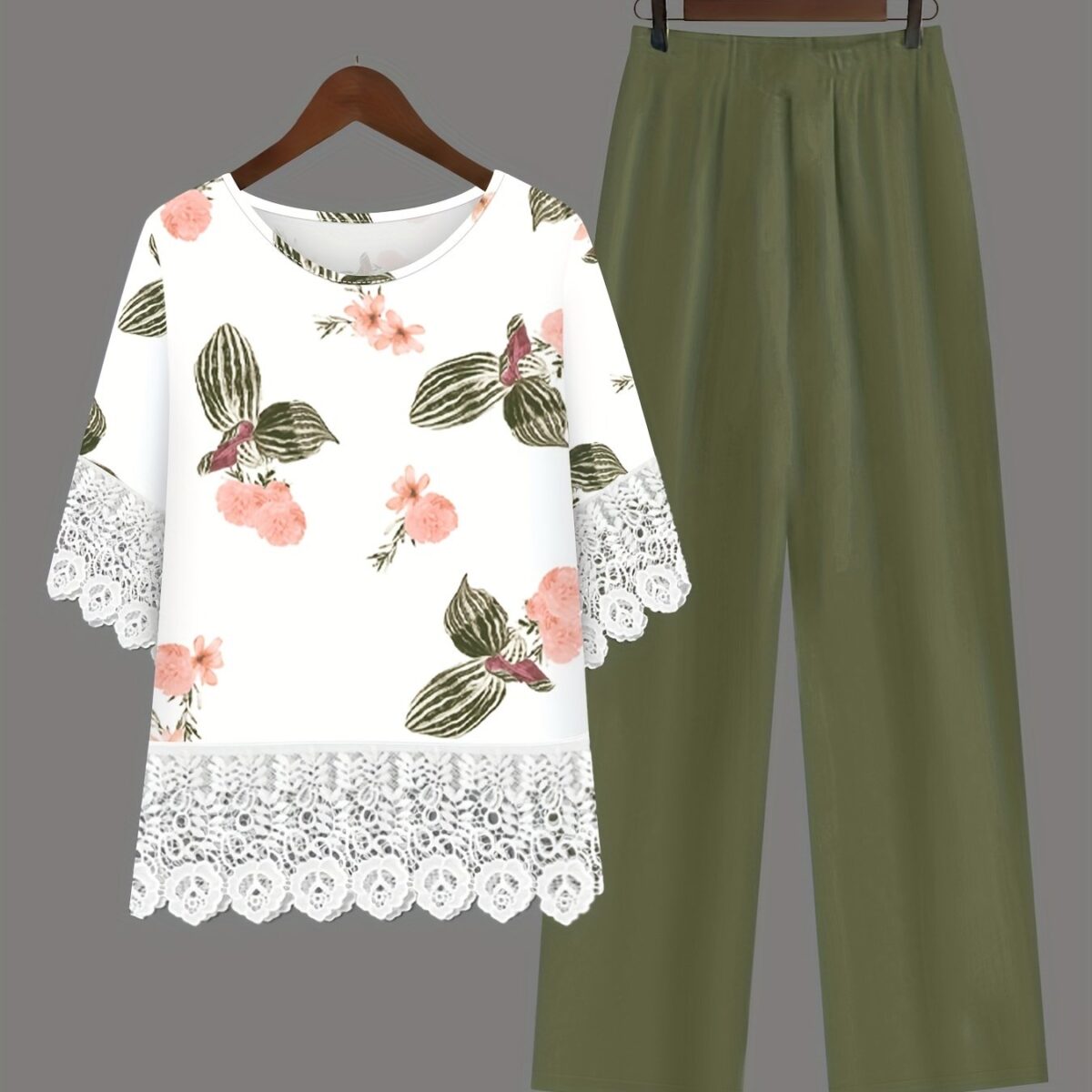 Effortlessly chic Casablanca Floral Print Two Piece Set from Newness perfect for springsummer Features a vibrant floral print