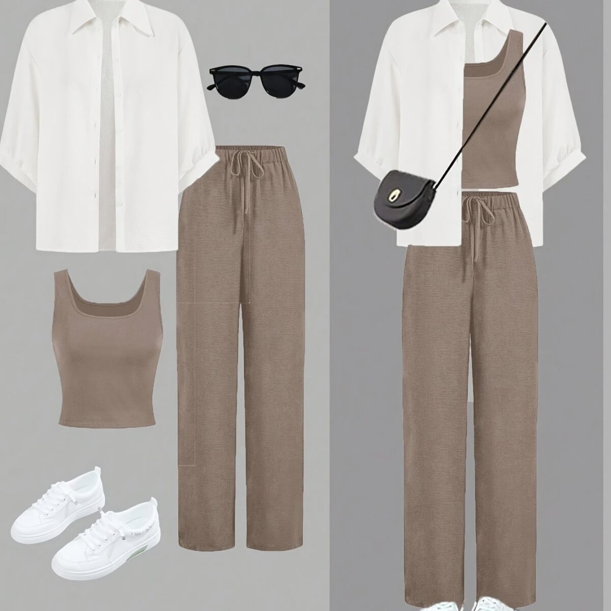 Effortless style meets summer comfort The Newness Casual Summer Pants Set in breathable soft fabric perfect for everyday wear
