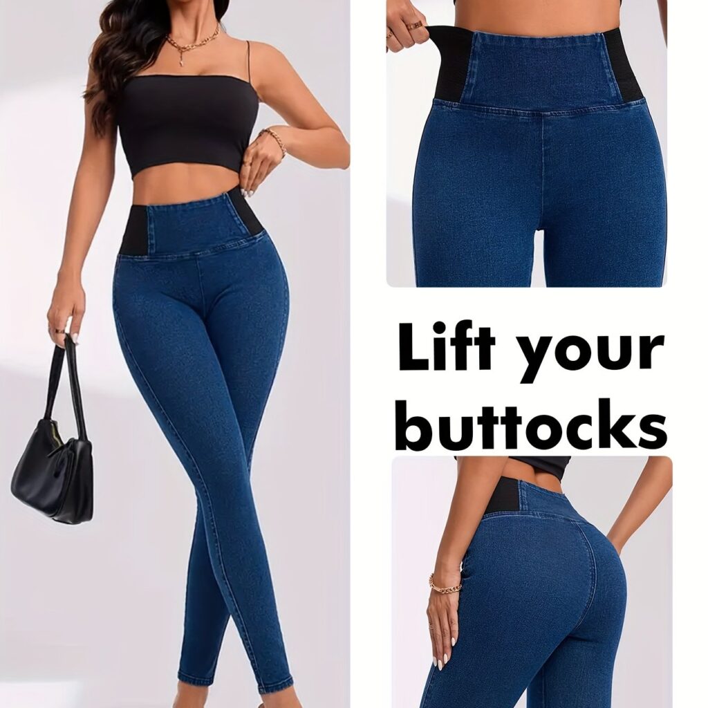 Newness Sculpt & Lift High Waist Skinny Jeans: flattering, comfortable skinny jeans with a high waist for a perfect fit.