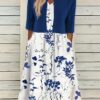 Effortlessly chic Azure Bloom floral print dress from Newness perfect for springsummer