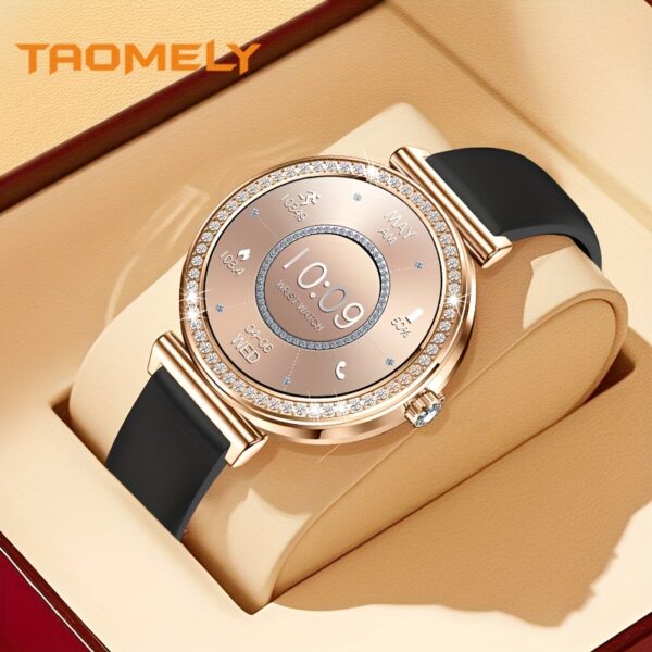 Newness Celestial Dusk Luxury Smartwatch showcasing its elegant design and advanced features.