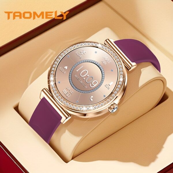 Newness Celestial Dusk Luxury Smartwatch showcasing its elegant design and advanced features.
